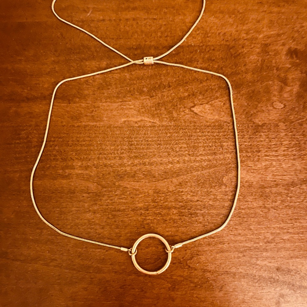 Madewell Gold Minimalist Necklace